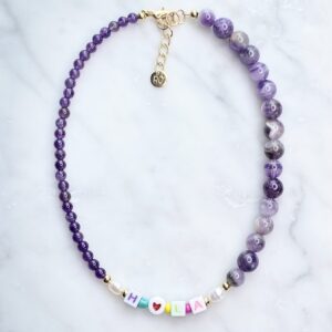 Dream Amethyst Necklace - love.