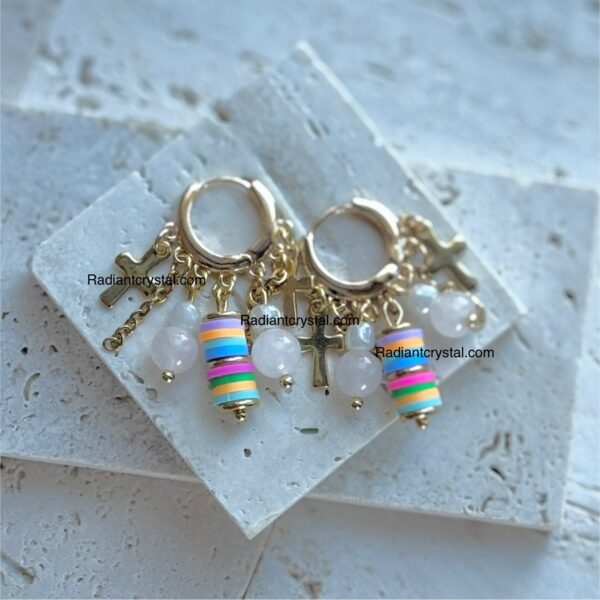 Charming Shaker Hoop Earings - Image 4